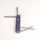 Swiss Army Knife Victorinox 58mm Pocket Knife Classic Sd Deep Ocean Blue