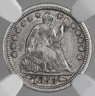 1853 H10c Liberty Seated Half Dime Ngc Vf Details  obv Scratched   8404748-030