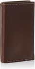 Timberland Men   s Trifold Leather Wallet     Brown