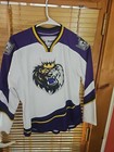 Vintage Reebok Manchester Monarchs Ahl Hockey Jersey Kids Youth L Xl Minorleague