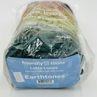 Friendly Loom   Lotta Loops 7    Traditional-sized Earthtones Themed Potholder