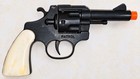 Vintage Bcm Patrol Diecast Cap Gun Revolver Pistol W  White Grip 1961