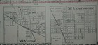 Old 1876 Illinois County Map   Fayette - Mt Vernon W   Effingham On Reverse