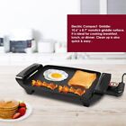 Electric 10 5 x8 5  Non-stick Griddle  Adjustable Thermostat  Cool-touch Handles