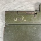 Vintage Military Radio Operators Clipboard M-167-a Mccloskey Grant Green