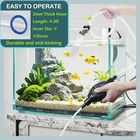 4 3ft Fish Tank Cleaner Aquarium Siphon Gravel Vacuum For Aquarium Fish Tank    