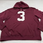 Virginia Tech Hokies Nike Hoody Sweatshirt Men Xl Maroon Therma-fit Number 3