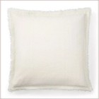 Ralph Lauren Callen 26x26 Euro European Sham Cream Open Weave Cotton New