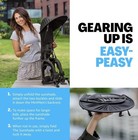 Minimeis Sunshade Compatible With G4 Child Shoulder Carrier Black New