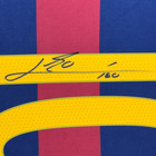 Framed Autographed signed Lionel Leo Messi 35x39 Fc Barcelona Jersey Bas Coa