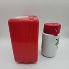 Vintage Teenage Mutant Ninja Turtles  Lunchbox 1989 With Thermos Red 