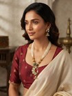 Indian Bollywood Ad Cz Necklace Set For Girls Women Party Wear