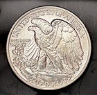 1938 Walking Liberty Half Dollar Bu Gem - 23139