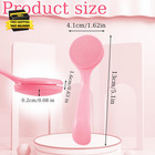 2pcs Silicone Face Brush  Face Scrubber Brush  Pore Cleaning Brushes For Faces 
