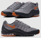 New Nike Air Max Men s Classic Athletic Sneakers Shoes Gray Orange All Sizes