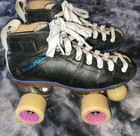 Riedell Blue Streak Roller Skates Men s Sz 3 5   Women s Sz 5 Pro Derby Skates
