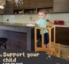 New Rywai Toddler Kitchen Stool Helper-adjustable Standing Tower With Saftety