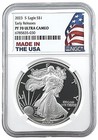 10 X 2023 S 1oz Silver Eagle Proof Ngc Pf70 Uc Er Made In Usa Holder - W case