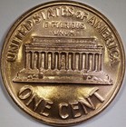1966 Sms Lincoln Memorial Penny Cent Bu Uncirculated 1c Coin