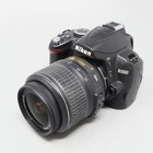 Nikon D D3000 10 2mp Digital Slr Camera - Black  kit W  Af-s Dx Vr 18-55mm Lens 