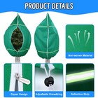 4pcs Plant Covers Freeze Protection Reusable Winter Potted Shrub Tree Frost Bag