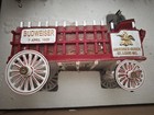 Budweiser Wagon And Clydesdales With C o a
