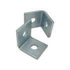  20  2 Hole  L Shaped 90 Degree Connector Bracket For 1-5 8  Strut Channel