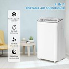 14000 Btu Portable Air Conditioner 3-in-1 Quiet Ac Unit With Fan   Dehumidifier