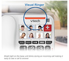 Vtech Sn1127 Amplified Answering System W  Photo Dial  Big Buttons  90db Ringer