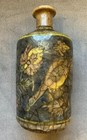 Antique Persian Turkish Iznik Qajar Islamic Pottery Bottle Flask Vase 8   t Birds