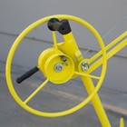 16  Ft Drywall Lift Rolling Lift Up Panel Hoist 150lbs W  Caster Wheel  Yellow