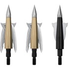 Bowmar Beast Mechanical Aluminum Broadheads 100 Grain 2 3   2 Pack  Practice Tip