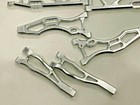 Aluminum Front   Rear Suspension A-arms Arm For Arrma Kraton 6s Blx Silver
