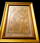 Exquisite Antique Middle East Persian Qajar Miniature Painting