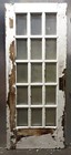 31 5x79 x1 75  Antique Vintage Old Wood Wooden Interior French Door Window Glass