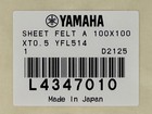Yamaha Flute  Sheet   Key Felt