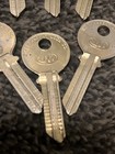 Ilco 1148 Key Blank Fits Safe Lock Rare Lot Of 7 Vintage Uncut Locksmith Usa