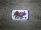  2  Lot Mongoose Bmx Bikes Retro Vintage Style Embroidered Iron On Patches