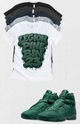 Custom Printed Shirt To Match Jordan 8 Legion Pine Drip Sneaker Bin 23 T-shirt