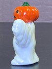 Pumpkin Head Ghost By Silvestri Celebrations Ceramic Spooky  Halloween 2 5 