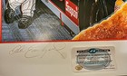 Autographed Dale Earnhardt  man On A Mission  1997 Sam Bass 27  X 21  With Coa