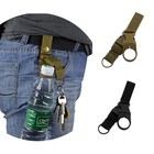 Nylon Webbing Buckle Hook Water Bottle Holder Clip With Keychain Travel Kit
