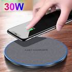 30w Wireless Charger Charging Pad For Iphone Air 17e 16 15 Samsung S26 Ultra S25