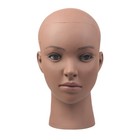 Bald Mannequin Head Professional Wig Hat Display Lightweight For Wig Making