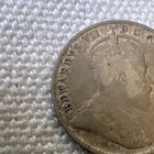 1902 Edward Vii 5 Cent Half Dime 1902 Canadian 92 5  Silver Coin