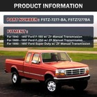 Fits 1989-1997 Ford F-250 F-350 New Outer Diesel Shifter Lever Shift Boot Cover