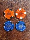 Harley-davidson Black Hills Poker Chip Lot Sturgis Rapid City Wall Hill City Sd