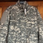 Army Camouflage Coat Cold Weather Field Jacket Men s Large Digital Camo New