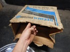 Vintage Nos Speed Shop Display Wheel Appliance 14  Gm Aluminum Slot Slotted Mag