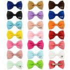 20x Hair Bows Band Boutique Alligator Clip Grosgrain Ribbon For Girl Baby Kid Js